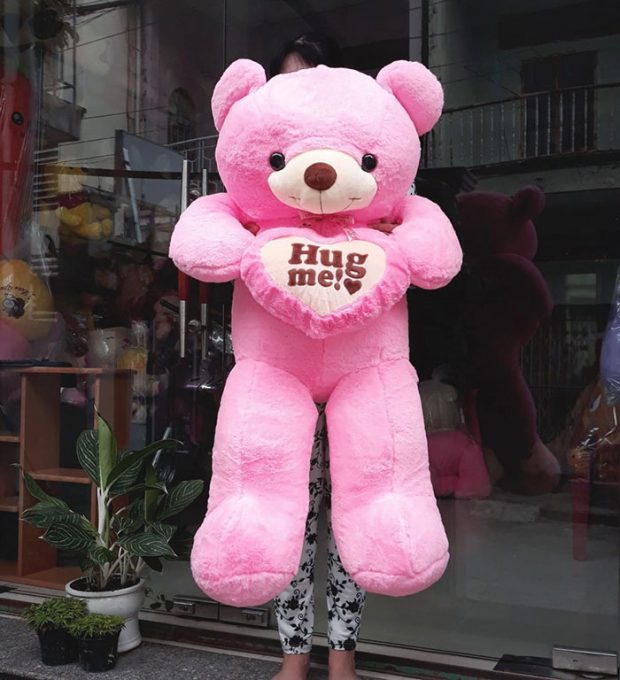 Hug me 1m2 hồng