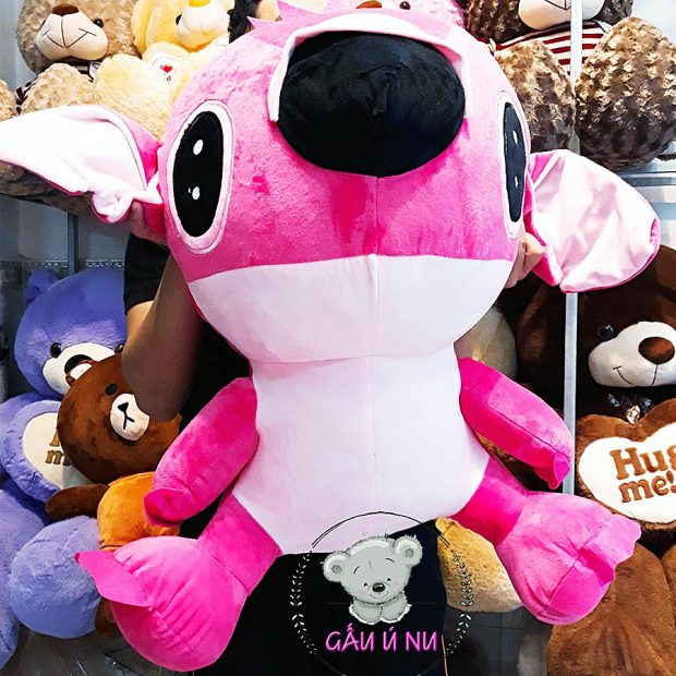 Stitch size 1 màu hồng tại Shop Gấu Ú Nu